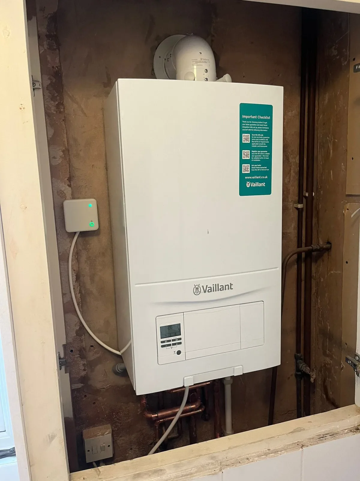 Recent Chosen Plumbing & Heating work