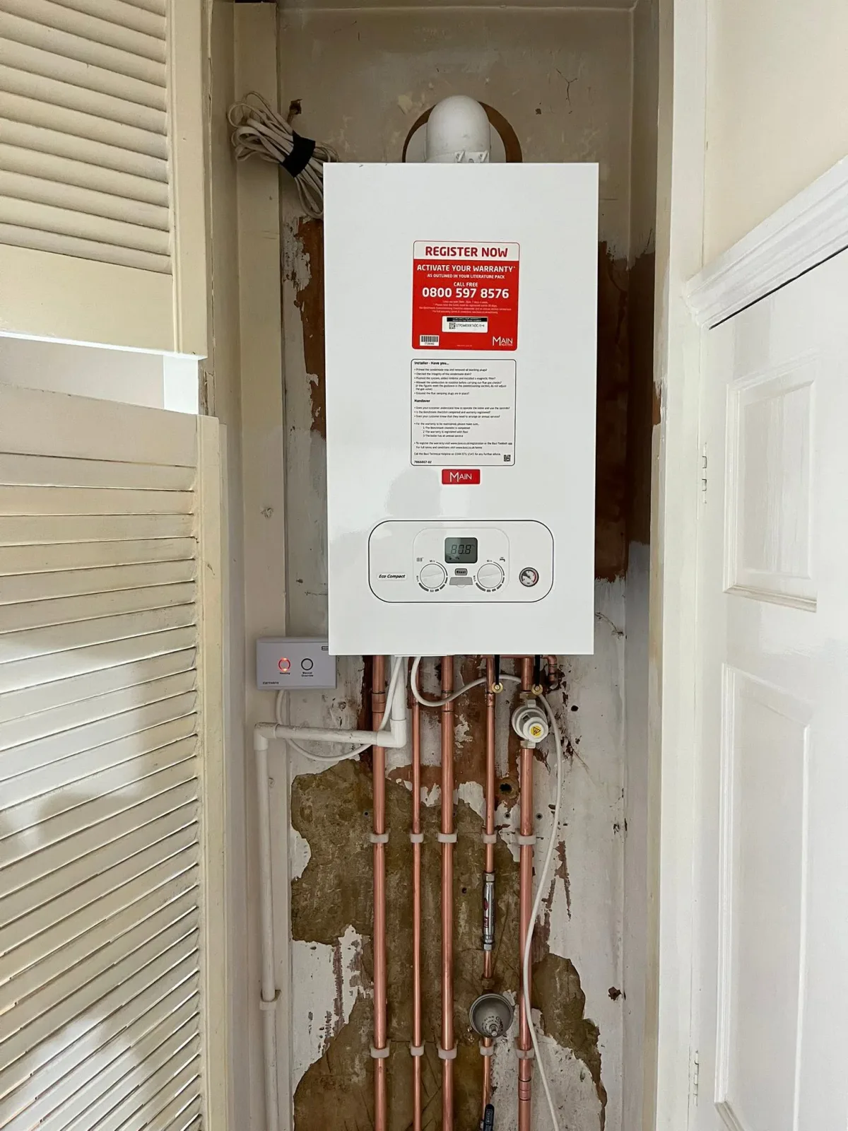 Recent Chosen Plumbing & Heating work